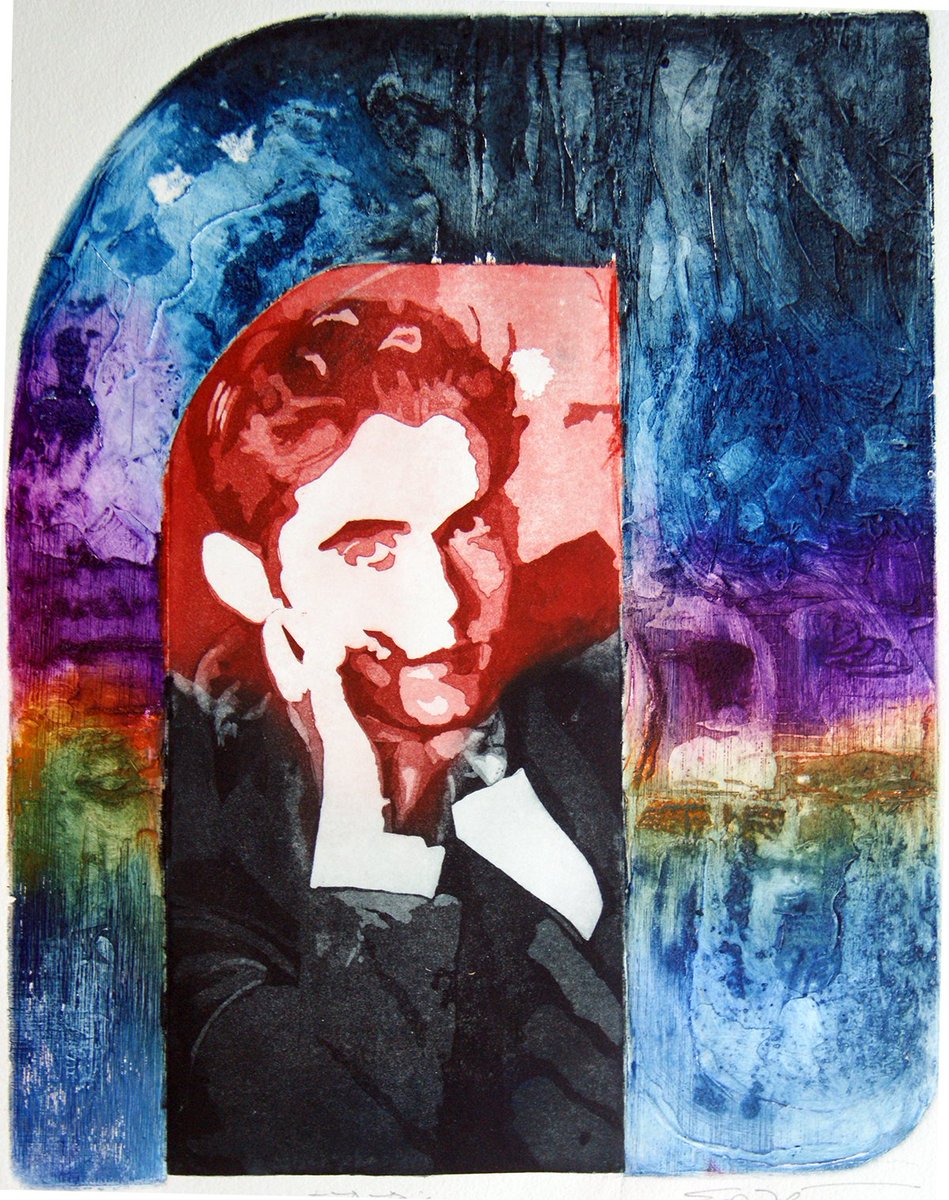 MuseoArteAlm's tweet photo. El grabador Emilio Pérez dedica una de sus series al 📙Romancero gitano de #GarcíaLorca. 

🖼Si quieres conocer esta serie completa, visita su expo Mundos Infinitos (planta 1 de #Espacio2) 

#DiaDelLibro #MundosInfinitos https://t.co/3NhkBLBY1I