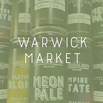Borderlinesbeer's tweet photo. After a busy couple of weeks working on brewing up beer for some special projects weβre back out and about this weekend, pitching back up at Warwick Market.
Come and see us, chat beer and maybe pick up a can or two!
#warwick #warwickmarket #shoplocal #craftbeer #localales https://t.co/FwVYEfDnVr