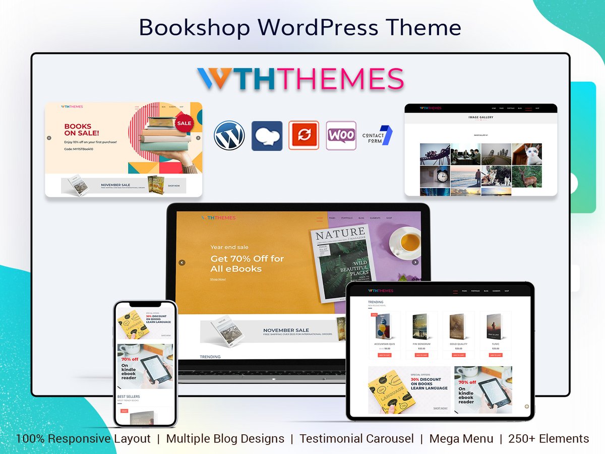 Best Bookshop WordPress Theme - The perfect premium WordPress theme for your online book store.
.
Buy Now: wordpressthemeshub.com/product/booksh…
.
.
#BookShopWordPressTheme #BookShopTemplates #WordPressBookShopThemes #WordPresssThemes #WorPressTemplate #webdesign #webdesigntrends