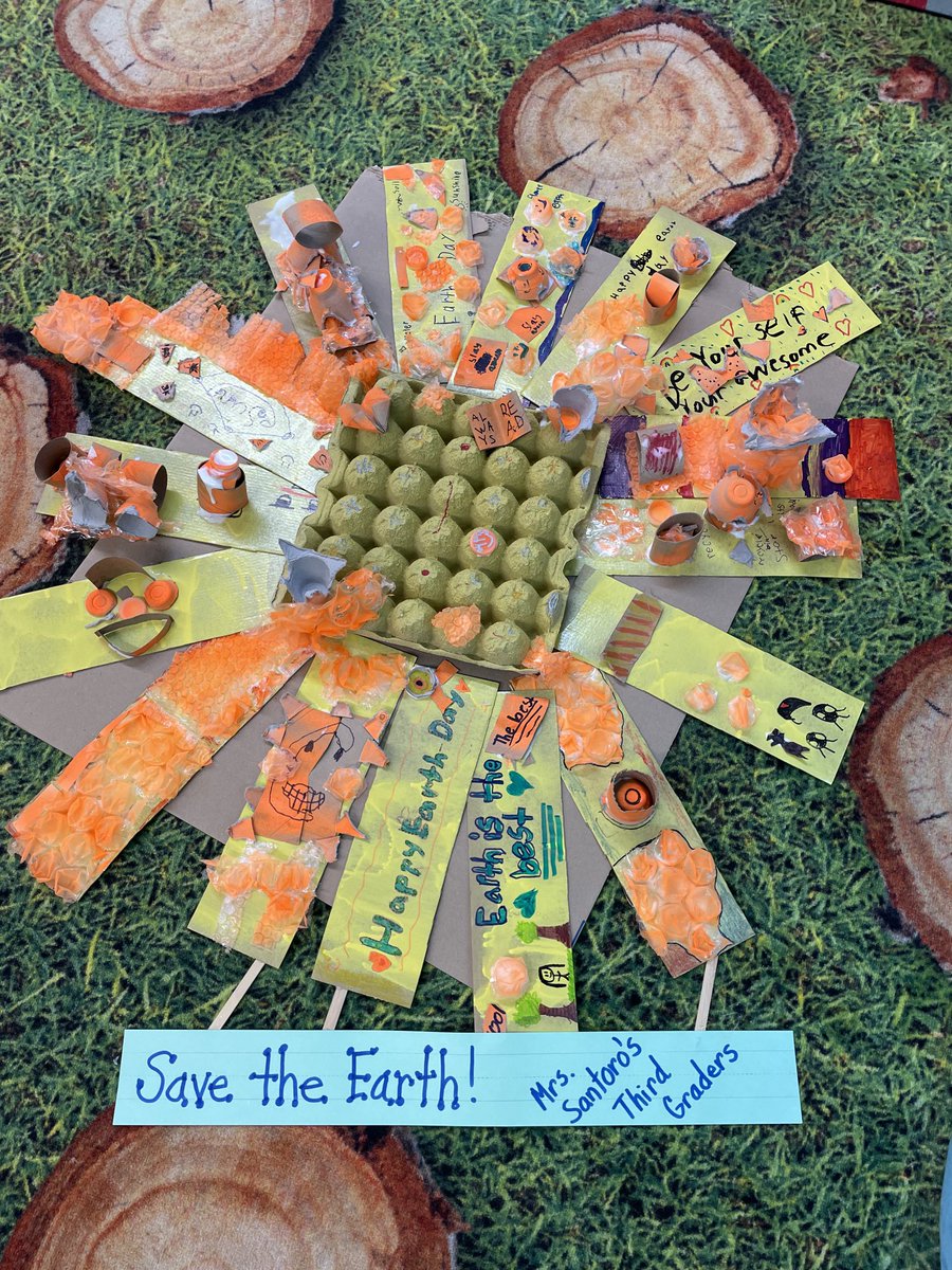 We had a fun time making our sun!