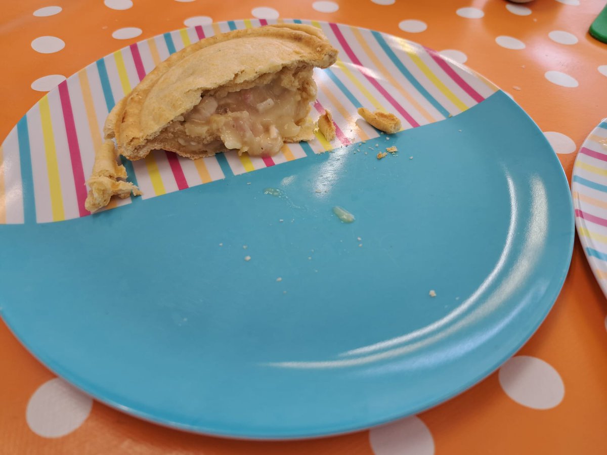 Last week at The Bosie one of our groups made their own pastry then use it to make chicken & bacon pies - they were too good for sharing!