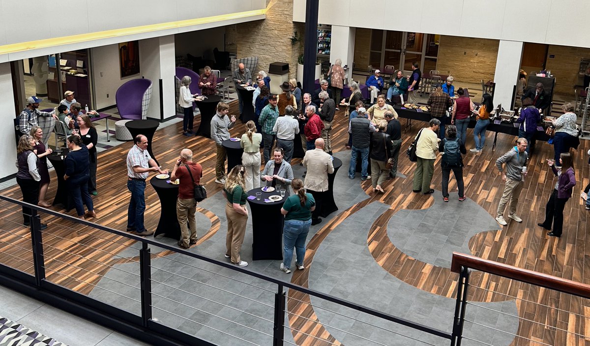 KStateKCARE's tweet photo. What a fantastic turnout for last night's documentary screening of "Hot Times in the Heartland"! Thanks to  @KStateArtSci, #StudentsForEnvironmentalAction and #KansasWaterInstitute for hosting! https://t.co/gtbz3wGNGb