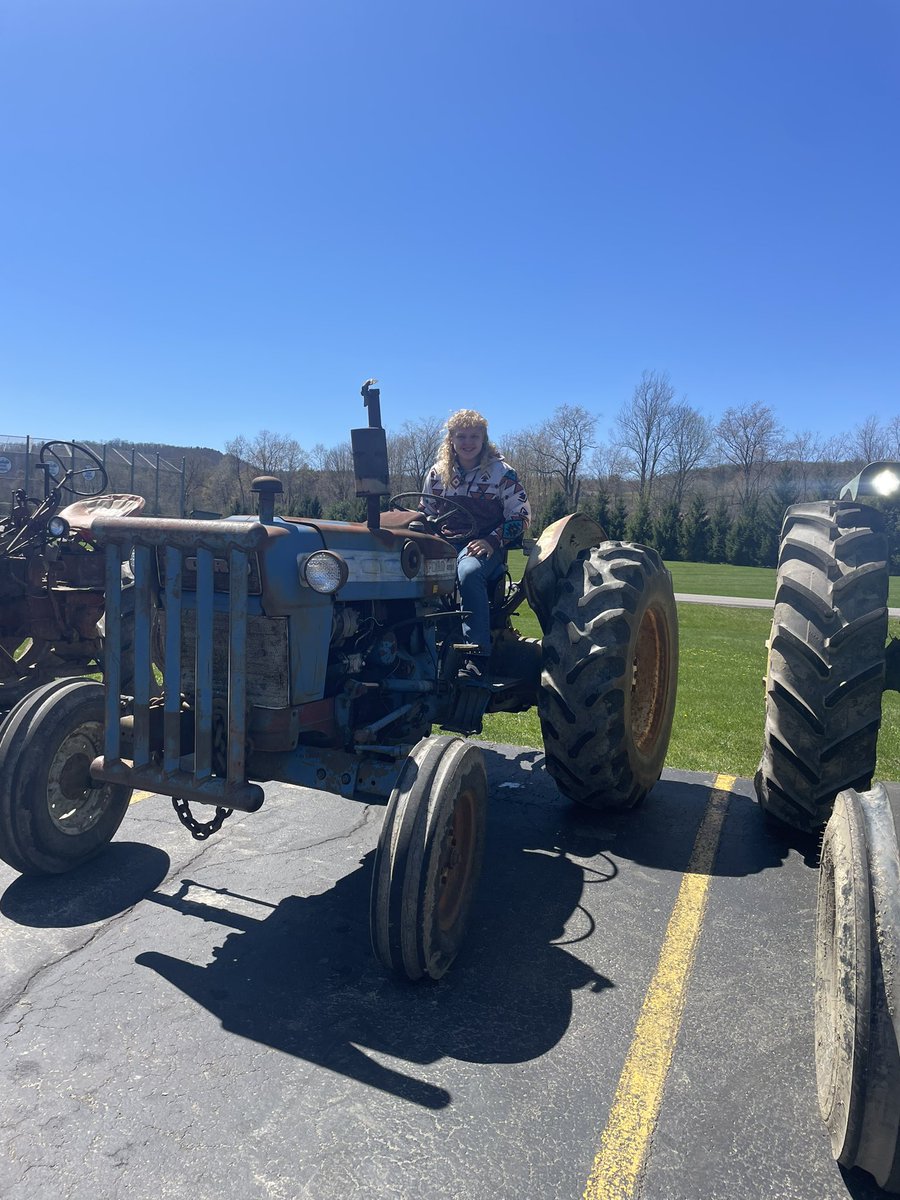 Drive your tractor to school day at #mycrcs! @feefifofum74