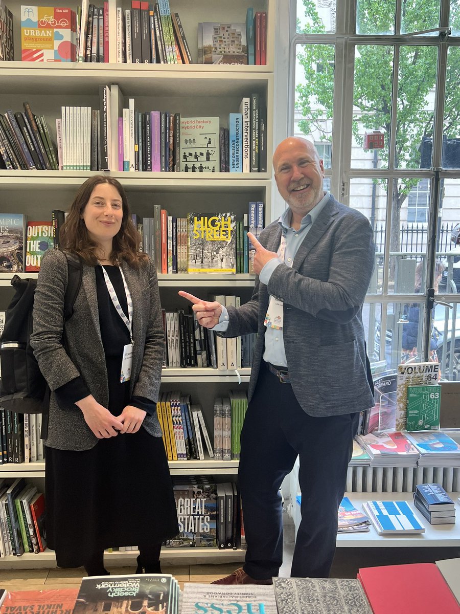 Max Farrell (@maxwellfarrell) on Twitter photo An unexpected surprise at the Building Garden Communities conference, bumping into the author of this fantastic book on the future of high streets (& <a href="/ldncollective_/">LDN Collective</a> member) <a href="/Victoria_Payne/">Vicky Payne</a> of <a href="/jas_bhalla/">Jas Bhalla</a> architects 👍
#bgc2024 An unexpected surprise at the Building Garden Communities conference, bumping into the author of this fantastic book on the future of high streets (& <a href="/ldncollective_/">LDN Collective</a> member) <a href="/Victoria_Payne/">Vicky Payne</a> of <a href="/jas_bhalla/">Jas Bhalla</a> architects 👍
#bgc2024