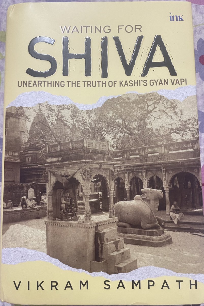 On this #WorldBookDay got this gem by @vikramsampath . Earlier both Volume of #Savarkar were stunning and eye opener form Sampath. #Shiva #WaitingforShiva #Kashi #WorldBookDay2024