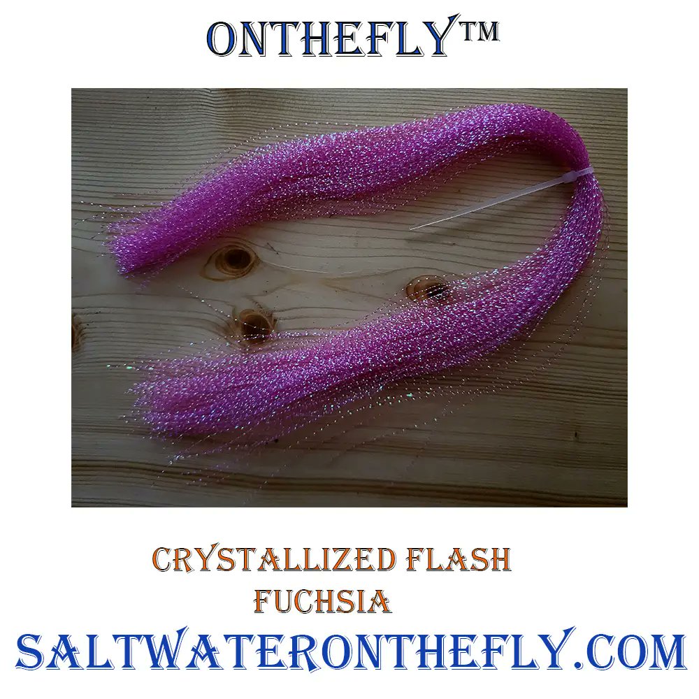 Crystallized Flash Fuchsia
saltwateronthefly.com/.../crystalliz…
:
#flytyingmaterials #flytying #flyfishing #onthefly #saltwateronthefly #Tarponfishing #bonefish #redfish #permitfishing #permitflyfishing #tarpon #marlin #inshorefishing #saltwaterfishing #saltwateronthefly #muskyflyfishing