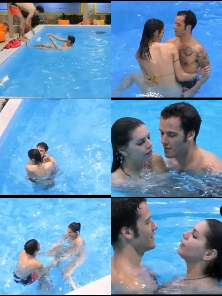 La loro piscina di notte♥️♥️Laguna Blu♥️♥️💙#donnalisi #drojette