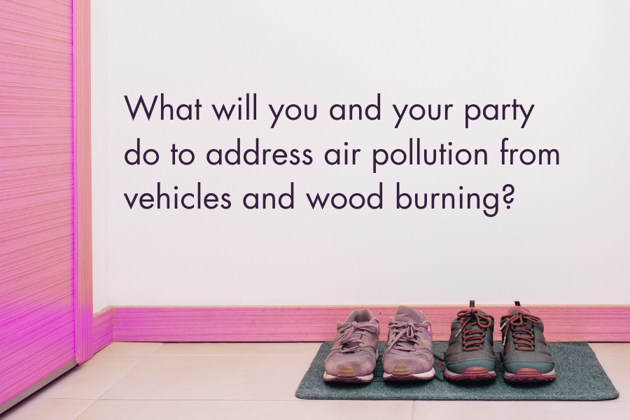 Just over a week until the elections (remember voter ID!) If you’re like us and your mind goes blank when the doorbell goes, you might find these election canvasser's questions useful to keep by your door. Just download and print.💥 #AirPollution mumsforlungs.org/news/election-…