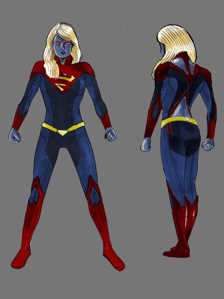 pra quem ficou curioso quanto á real aparência dos Kryptonianos no DCAU... Essa é Kara In-El da forma que aparece em Superman: Um Amanhã Melhor e em breve, na sua série solo