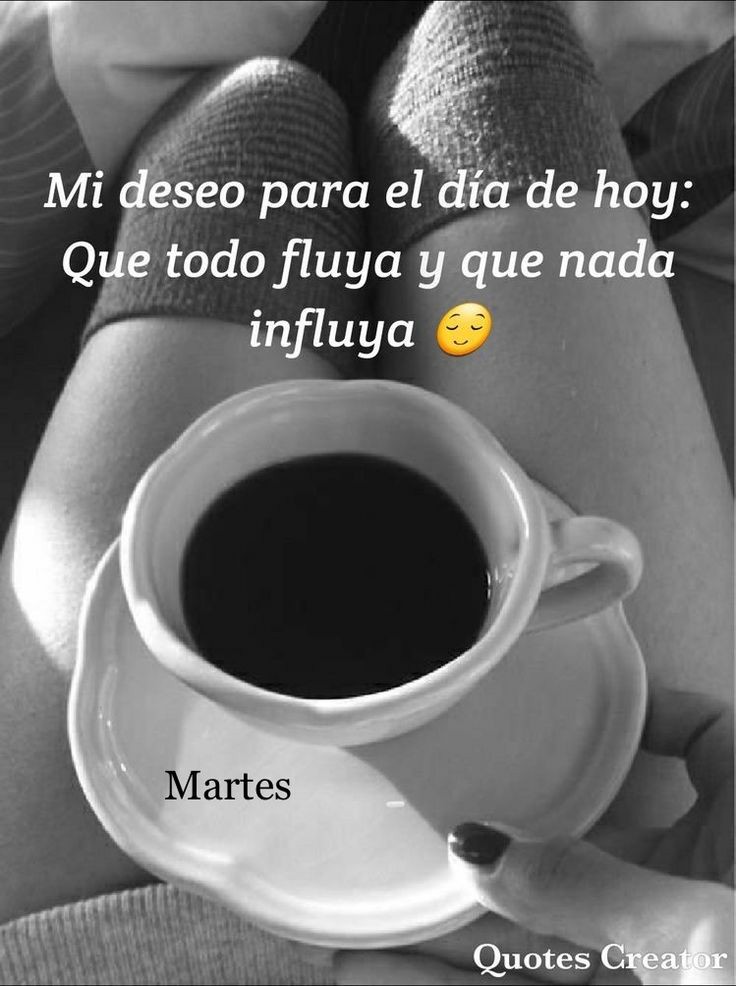 ¡Muy buenos días!
¿Café?
😊☀️🙏💫🪐☕🤎🎶

#FelizMartesATodos