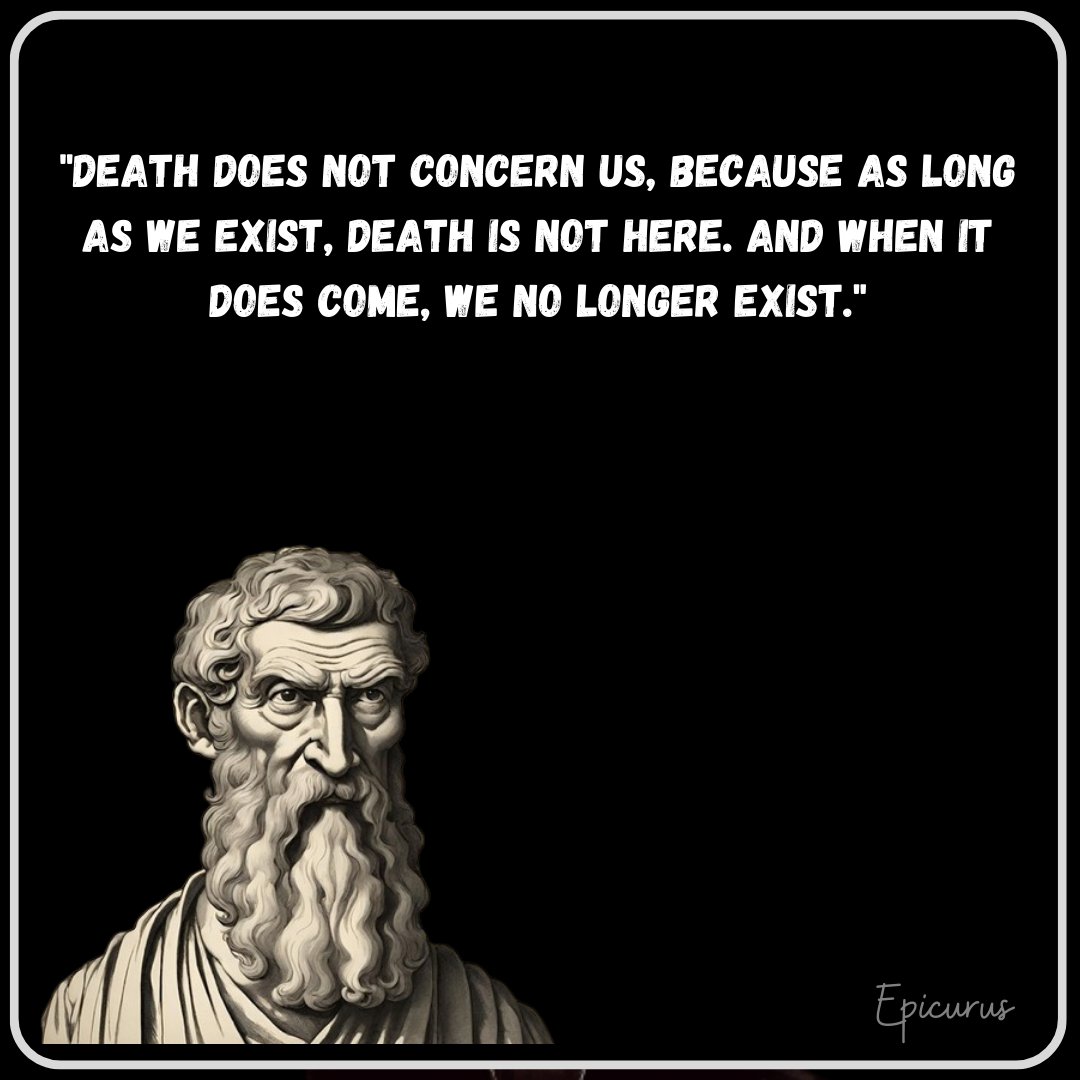 #epicurus #epicurusquotes #stoicism #quoteoftheday #philosophy #philosopher #ancientphilosophy