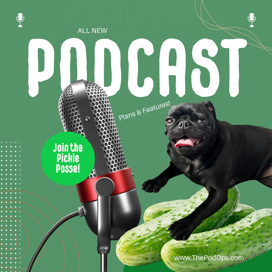 🎙️ Ready to launch your podcast? Dive into our Audio Pro Plan! 🚀 With perks like free domain mapping and a trial of Podder Analytics, it's the perfect toolkit for podcasters! Start for free at rfr.bz/tl8hyrh #PodOps #PicklePosse #Podcast