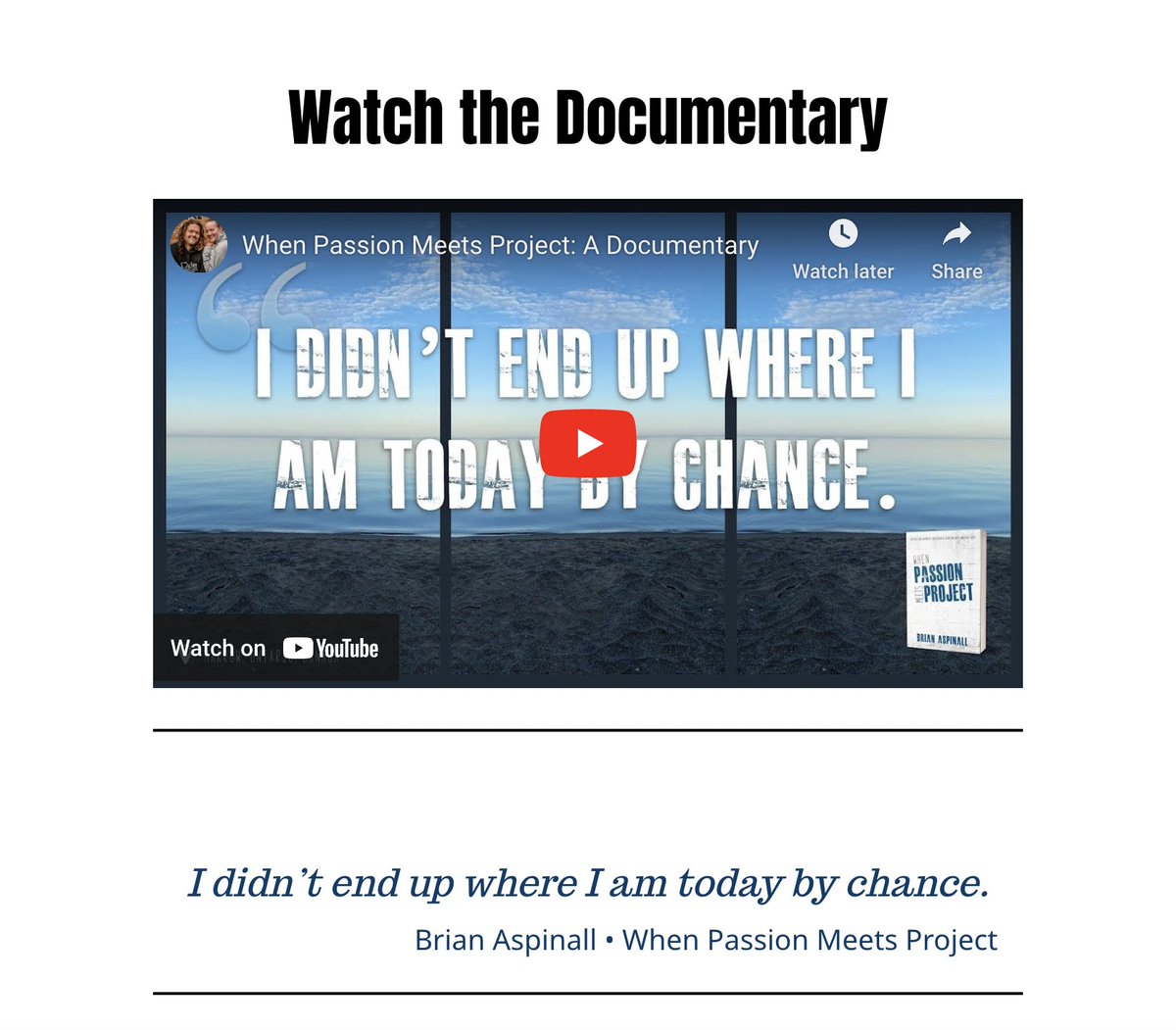 Follow @mraspinall's 20 year adventure as an educator & entrepreneur. From flipping computers in high school, to flipping apps in his twenties, to flipping real estate in his thirties, you won't want to miss this roller coaster of a ride. whenpassionmeetsproject.com Brian is