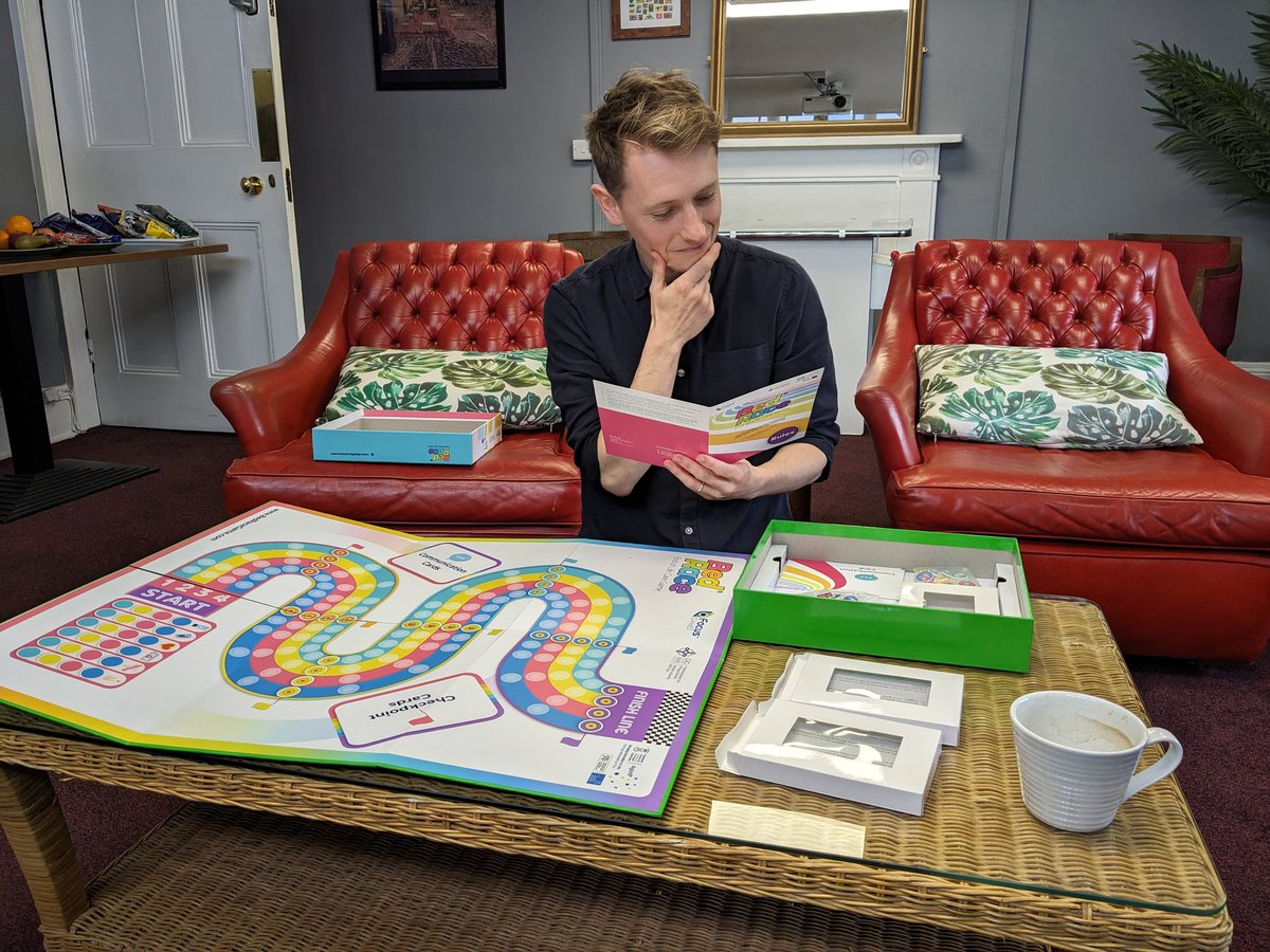 Dr_N_Wiggins's tweet photo. Prepping to use the AWESOME Bed Race Palliative and End of Life Care educational board game for the first time for this year's #eol Specialist Paramedic training day for @swasFT Perfect for competitive people who like learning by doing 😀 @APM_Hub @APMPostTweets @PallMedEd https://t.co/Wp7nIOKqNj