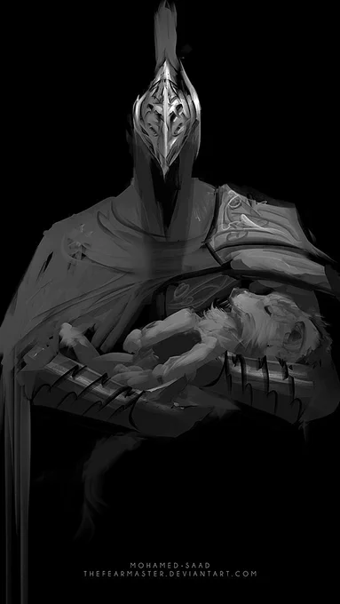 Fan art | Dark Souls - Artorias and   