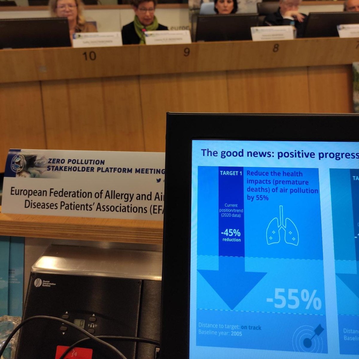 ⤴️EFA attends the 6th meeting of the Zero Pollution Stakeholder Platform to discuss the aspects of the Action Plan.

The EU must keep pushing for its #ZeroPollution goal to reduce the significant #health burden caused by environmental #pollution!

#EUGreenDeal #climateadaptation