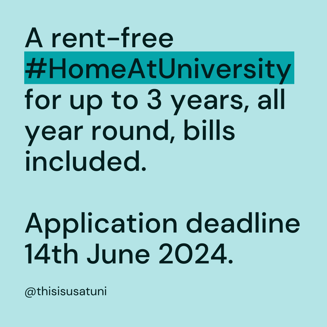 Under 25? Care experienced or estranged? Studying your first undergraduate degree? You could apply for the Unite Foundation Scholarship and have a rent-free #HomeAtUniversity for up to 3 years! Find out more here and share this with everyone you know! bit.ly/AFreeHomeAtUni…