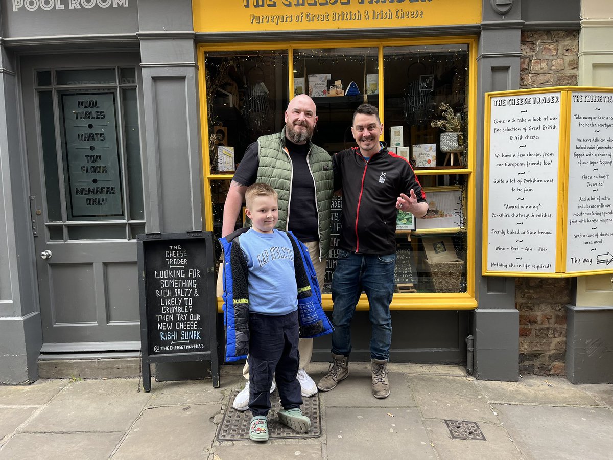 THE CHEESE TRADER, YORK tweet media