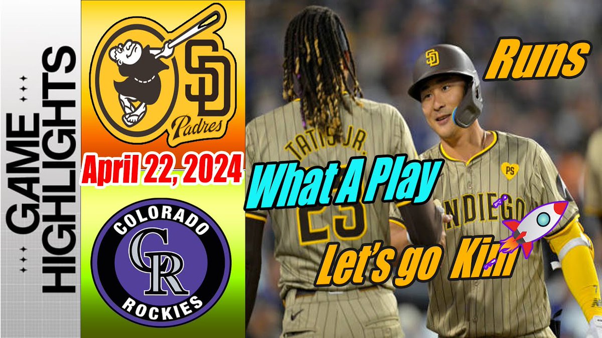 サンディエゴ・#パドレス vs コロラド・ロッキーズ ...
 
olmlb.com/393814/
 
#ColoradoRockies #ColoradoRockiesVideos #MLB #MLBシーズン2024 #MLBのハイライト #Mlbフルゲー