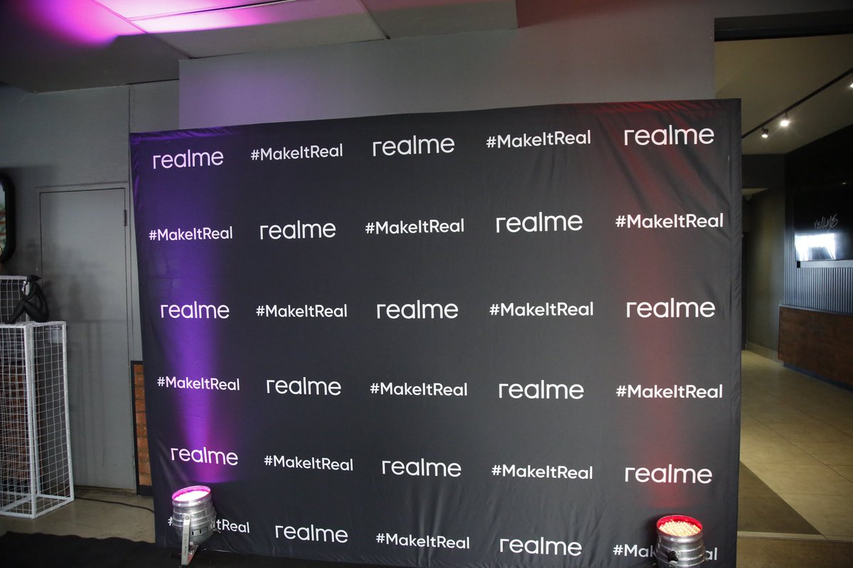 We're LIVE at the @realme_zar 12 5G & 12+ 5G launch! 🎉 Here's to an exciting afternoon packed with the latest in tech and innovation. Let's #MakeItReal! 🙌