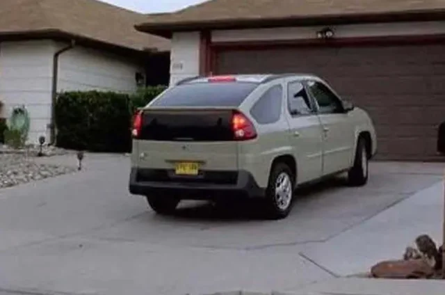 the cybertruck is giving walter white pontiac aztek