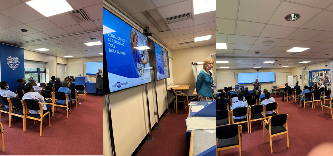 The weekly Additional Safeguarding Adults training  introduced to embed knowledge, has seen excellent attendance so far - this training is a mini version of the mandatory Adults Level 3 but delivered to a max of 10-14 nursing/HCA staff at a time, delivered through engagement.