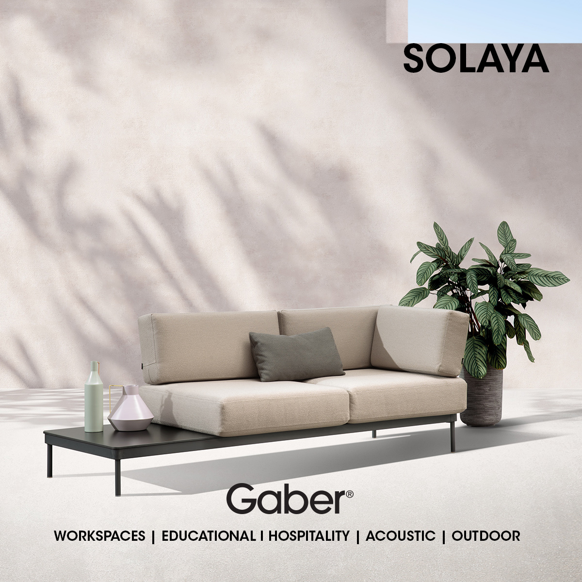 Gaber_Design's tweet image. Solaya is the result of careful design that enables flexible and practical use. It is a modern modular lounge collection that can be easily varied into your own combinations, thanks to a practical techno-polymer connection joint. 

#gaberdesign #contractdesign #designchair