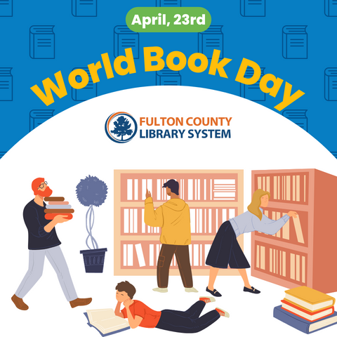 fulcolibrary's tweet photo. Happy World Book Day from the Fulton County Library System! Reading is essential for growth and development. Browse our website and see what's new. Start reading today to celebrate World Book Day with us!
https://t.co/MoUBguW0Vt

#Worldbookday2024 #fulcolibrary #resolvetoread https://t.co/1PNX9BhVoq