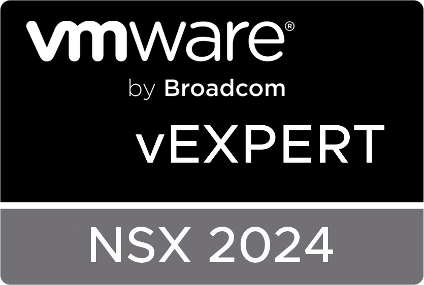 Luciano_PT's tweet photo. I made these two this year, and miss the others. Surprisingly, I miss the vSphere one 🙄 , but don't plan to appeal for any I lost.

Thanks to the @vExpert #vcommunity and all the  @vExpertPRO who took their time to do all this work.
#vExpert #vSphere #VMwareCloud #NSX https://t.co/gTwqqX0thh
