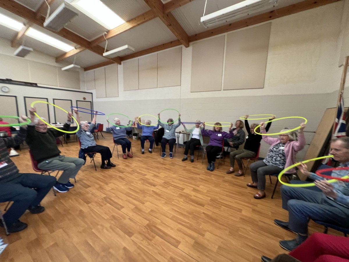 Collingham Parish Council GEM Community Fitness Group this morning 💪❤️ #seatedexercise #seatedworkout #fitnessjourney2024 #communityfitness #fitnessmotivation