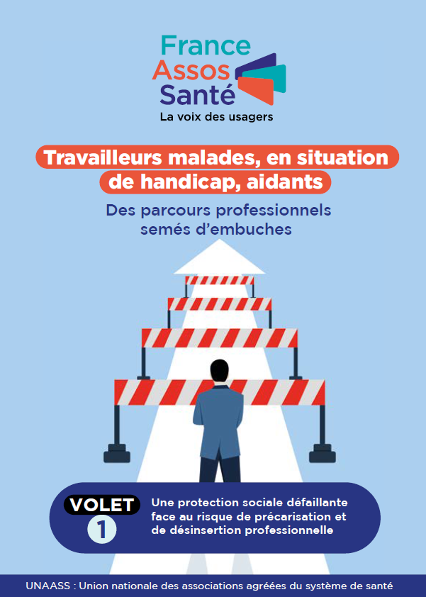 Travailleurs malades, handicapés, aidants : des parcours pro semés d’embuches! A lire : 10 récits+20 propo de @Fr_Assos_Sante dont @apfhandicap est membre, pour en finir avec des dispositifs qui précipitent vers précarité et exclusion du monde du travail ➡️lc.cx/_4i5EP