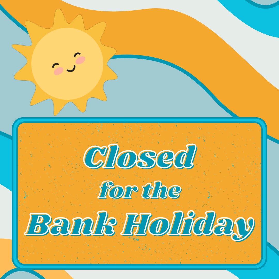 There are two May Bank Holidays coming up, and on those days our libraries will be closed. The upcoming Bank Holidays are Monday 6 May and Monday 27 May. We're giving you plenty of warning so you can stock up on the books you'll need to get through those two non-library days 😁