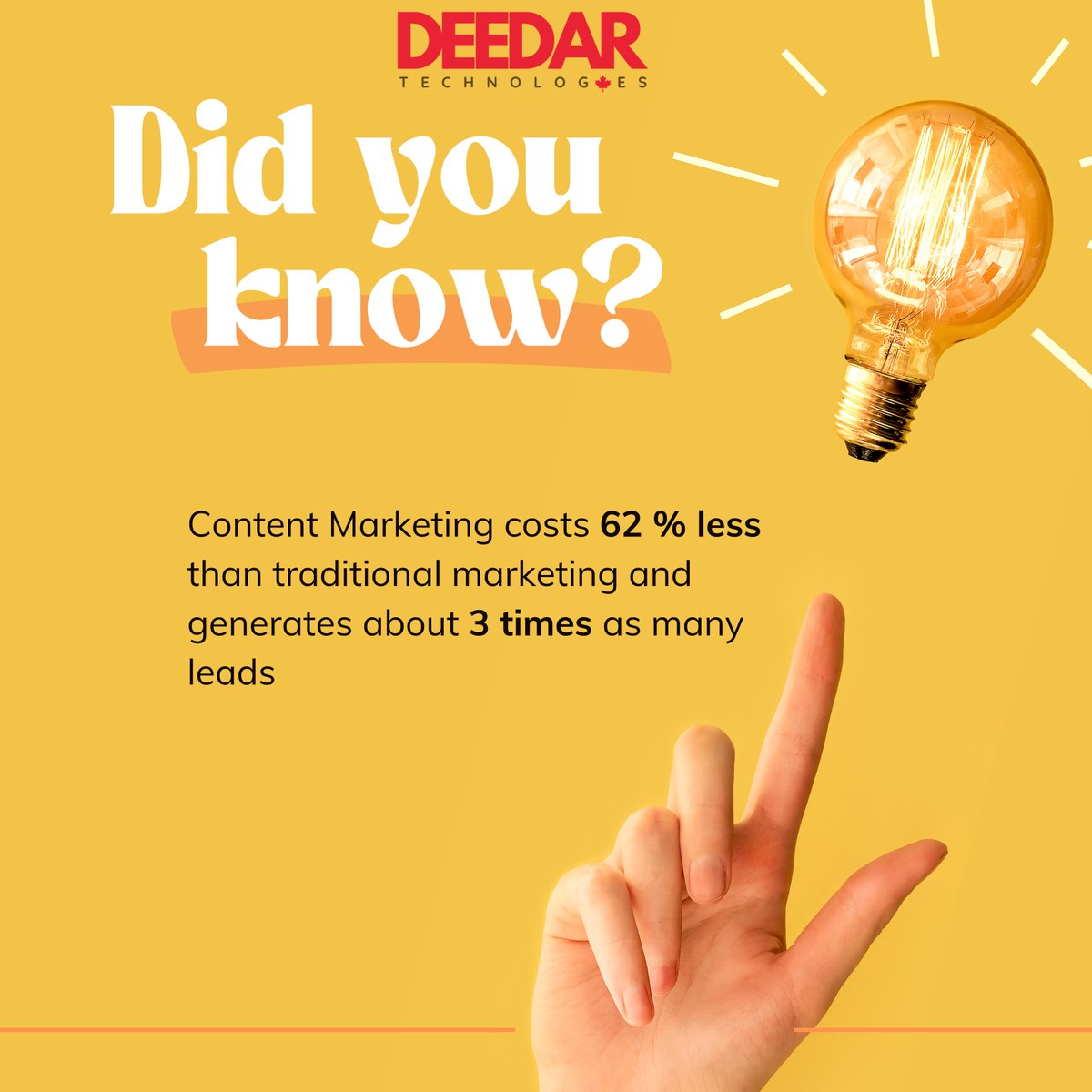deedar_tech's tweet image. Let&apos;s harness the power of compelling content to elevate your brand, engage your audience, and drive unprecedented growth. Explore innovative strategies that deliver maximum impact without breaking the bank.

#DeedarTechnologies #DeedarTech #DigitaFacts #DigialMarketing