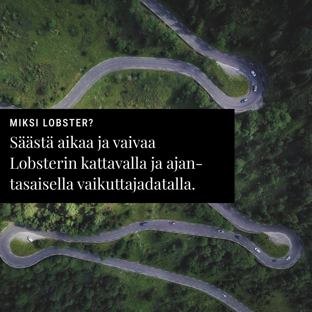 Lobsterin ydin on aina ajantasainen avoimuusrekisteri- ja GDPR-yhteensopiva vaikuttajadata. Kun kaikki tieto löytyy kätevästi yhdestä paikasta, sinun ei tarvitse tuhlata aikaasi taustatietojen kaivamiseen. Kiinnostuitko? Varaa 30 minuutin online-esittely: lobster.ist/fi/