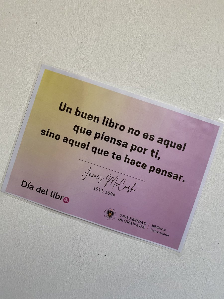 Día del libro @fafddeportes #Ugr #DiaDelLibro