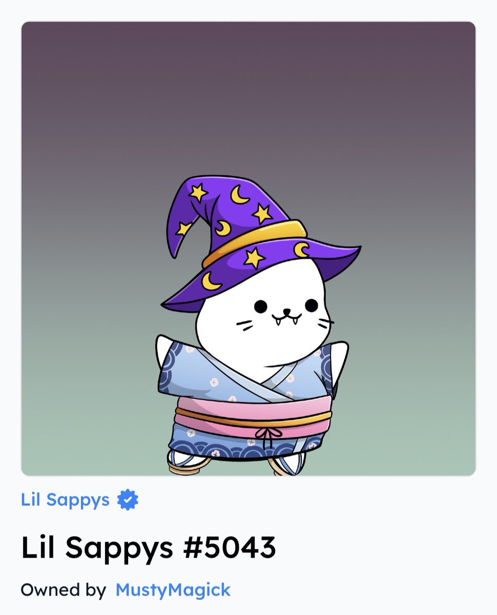 mustymagickNFT's tweet image. Just Arfed in mofos. Had to #sappy #seal the deal with this #slick crew of #cutebutdangerous #lilsappys