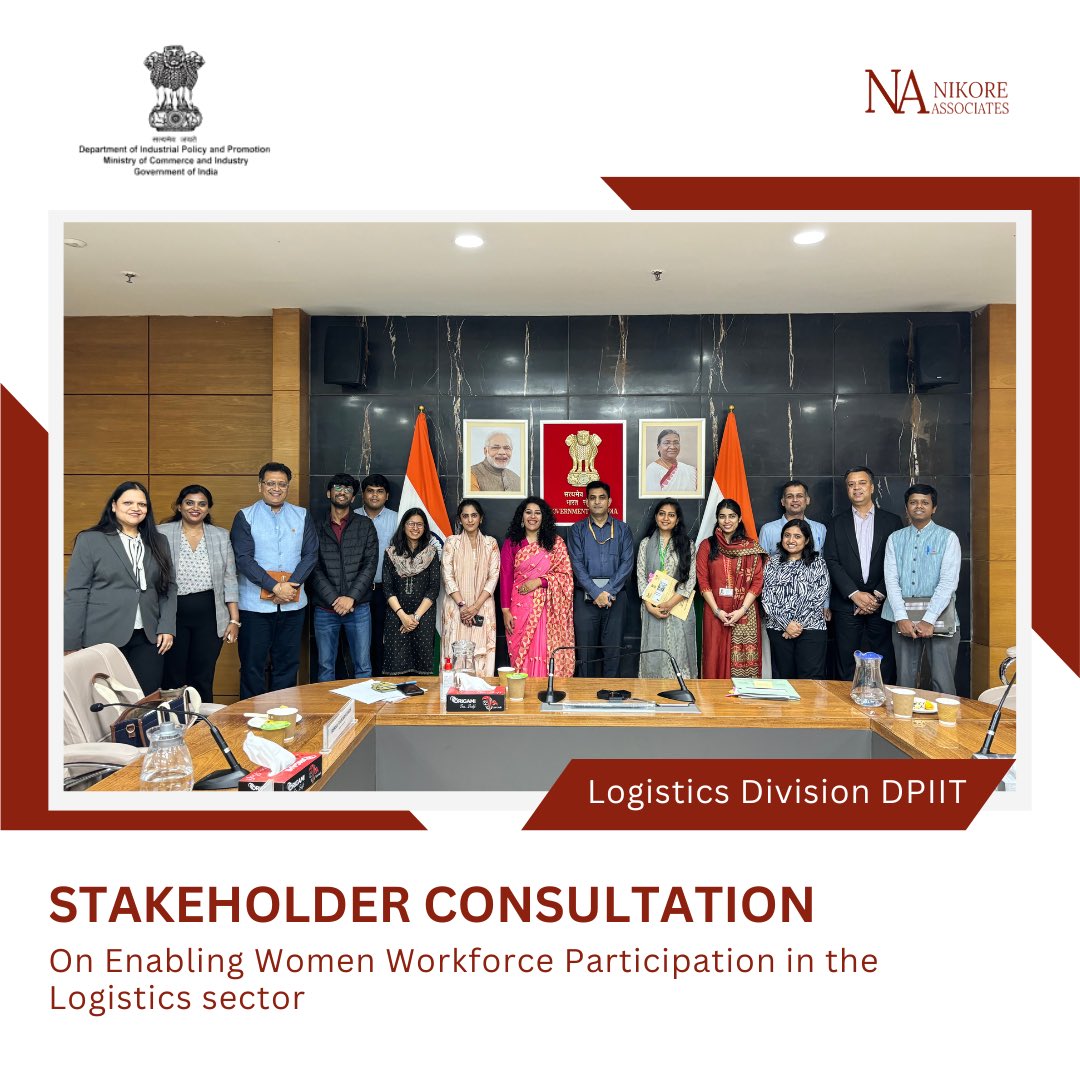 NAEconTeam's tweet image. @mitalinikore had the honor of participating in a stakeholder consultation, organized by @DPIITGoI and @giz_india. From addressing #InfrastructureChallenges to promoting #DigitalInclusivity, we&apos;re committed to empowering #WomenInLogistics. @Logistics_MoCI 

#logisticsinnovation