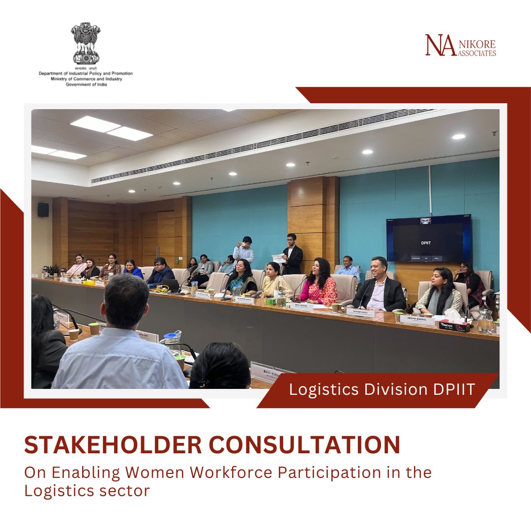 NAEconTeam's tweet image. @mitalinikore had the honor of participating in a stakeholder consultation, organized by @DPIITGoI and @giz_india. From addressing #InfrastructureChallenges to promoting #DigitalInclusivity, we&apos;re committed to empowering #WomenInLogistics. @Logistics_MoCI 

#logisticsinnovation