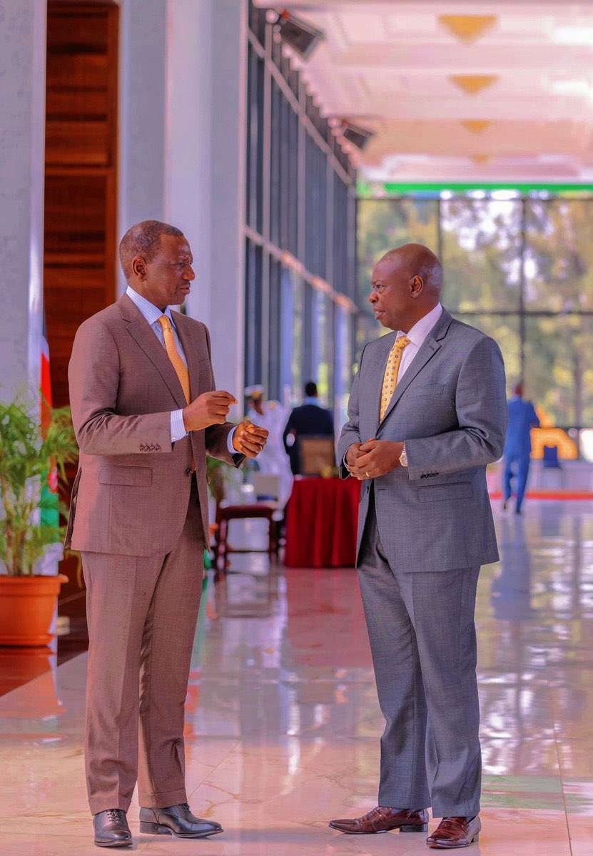 Lets admit; some of us never believed this duo will steer Kenya to economic stability but look at us now. 

Most bashed DP @rigathi based on his dresscode; look at him now. His speeches are way above your expectations and his speeches in public events is something we are all