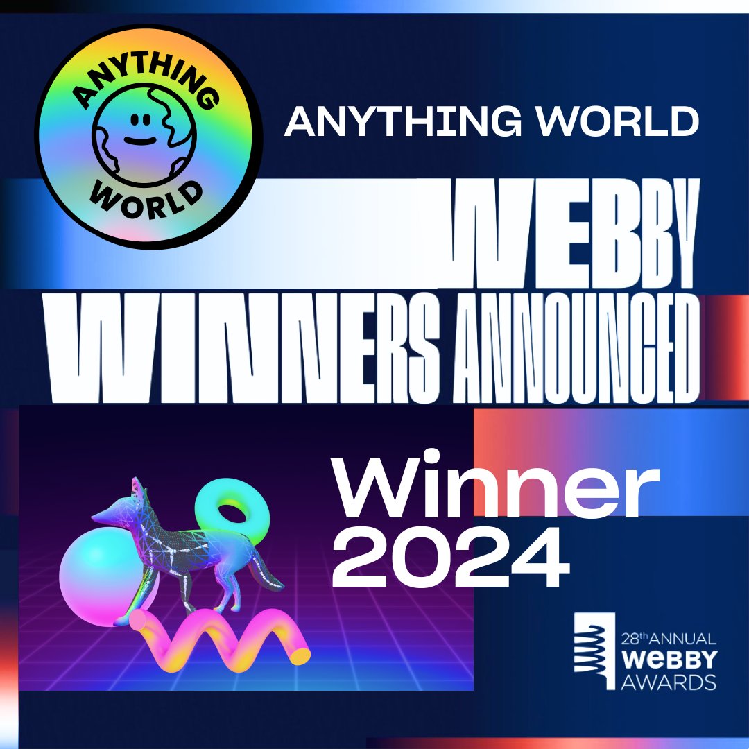 EverythingUnvrs's tweet photo. 🎉 This calls for a celebration! 🎉 Animate Anything is a winner of @TheWebbyAwards 🏆 We have been honoured with a Webby Award for Technical Achievement in the AI, Metaverse, and Virtual category🏆

This prestigious recognition is a testament to the dedication of our team and the support of our amazing community. Thank you all for being a part of this incredible journey!

#WebbyWinner #WebbyAwards #WebbyAwards2024 #TechnicalAchievement #AnimateAnything