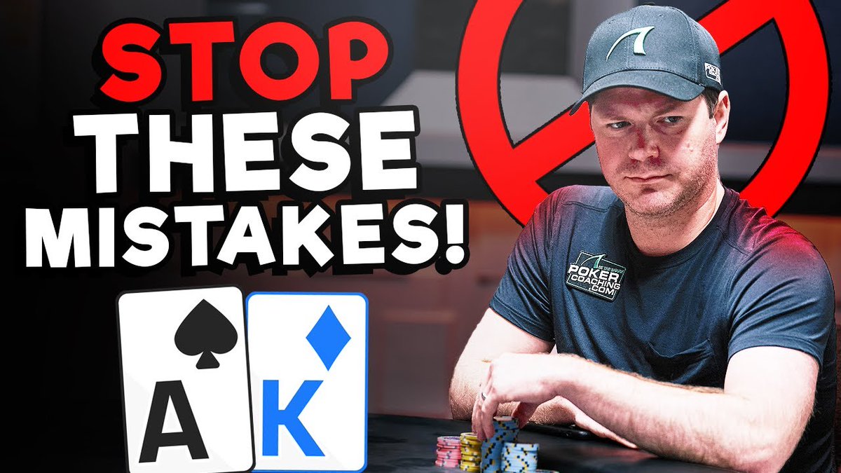 Join me today at 4 pm ET for a live webinar where we'll delve into the crucial mistakes to avoid with AK. Correcting these can lead to a notable boost in your win rate when playing this hand. 📈 I'm looking forward to this one; hope to see you all there! youtube.com/live/ZFYASfVNP…