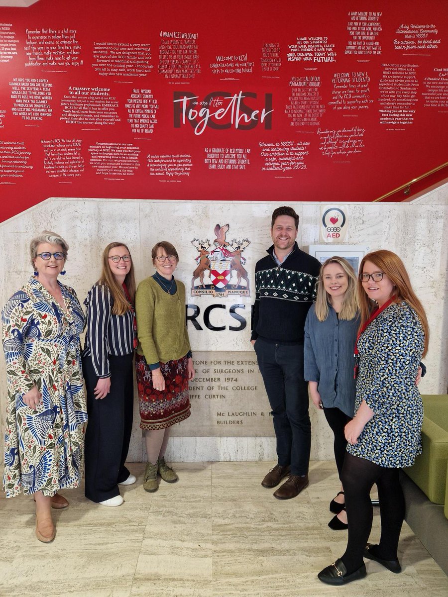 We were delighted to welcome colleagues Dr Chris Kowalski and Merry Patel from @OxfordHealthNHS to @rcsi_Irl this week to collaborate on interprofessional child safeguarding through simulation. Thanks to @aidowalshie, @AndreaJaneDoyle, @mrsot13 and Michelle Whelan!