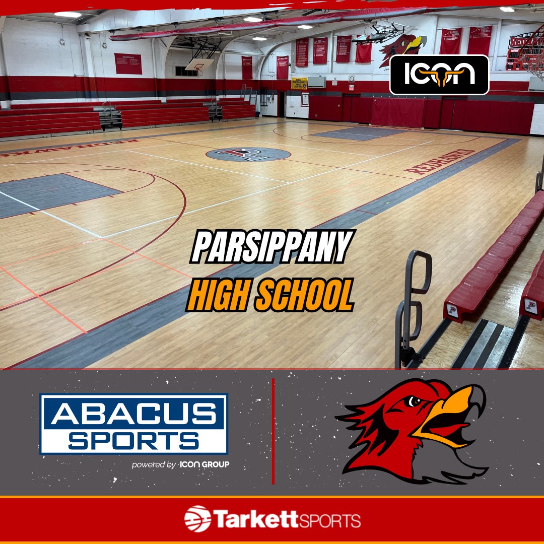 Parsippany High School in NJ relies on a versatile and durable @TarkettIndoor #Omnisports floor to meet their multipurpose needs 🔥🏀

Looking for pro sports flooring installation? Get a free quote ASAP --> abacussports.com/contact/

#WeBuildICONs #IconicRooms