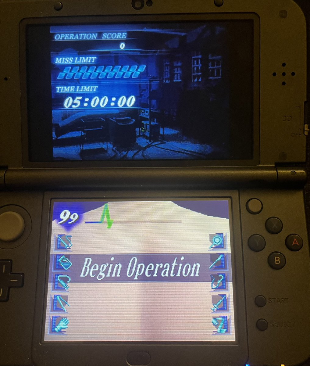People start the morning with the news or talk about games they ain’t gonna play . I start my morning doing operations 🤭 #TraumaCenter #NintendoDS