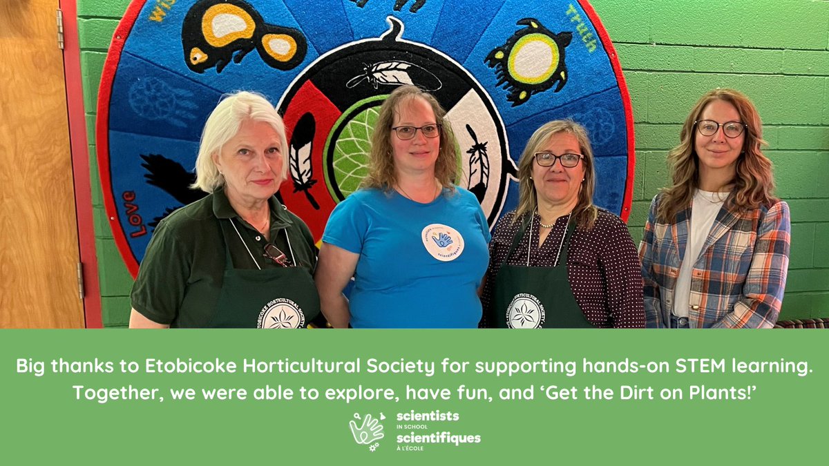 Big thanks to the Etobicoke Horticultural Society for supporting hands-on #STEM learning! Special shout-out to Principal Tumangday and her amazing staff at @MilllValleyJS for hosting us. With your help, we're bringing inclusive STEM experiences to over 70 students in Etobicoke.