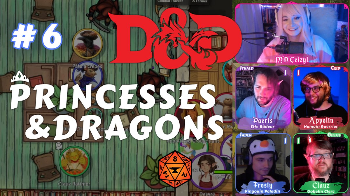 Ceizyl1's tweet photo. Les Princes se battent contre les fameux cultistes du Dragon M.E. !
Avec @jadenkor02 @laZoneGeek @Jyrald_ &amp; Ceid

💗https://t.co/fumlK9HnAg https://t.co/8MKwcKFE0A