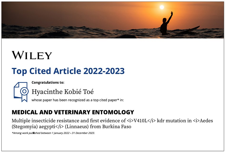 Good news! My article received enough citations to be a #TopCitedArticle in its journal.