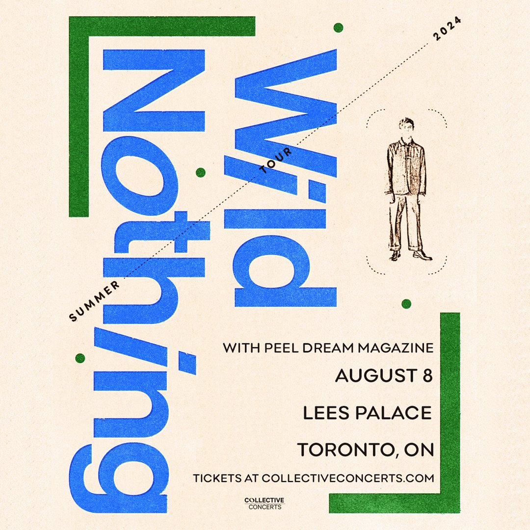 @WildNothing is coming to @LeesPalaceTO with @peeldreamzine on August 8th! Tickets are on sale April 25th at 10AM at link.dice.fm/a08f6c7d7d40