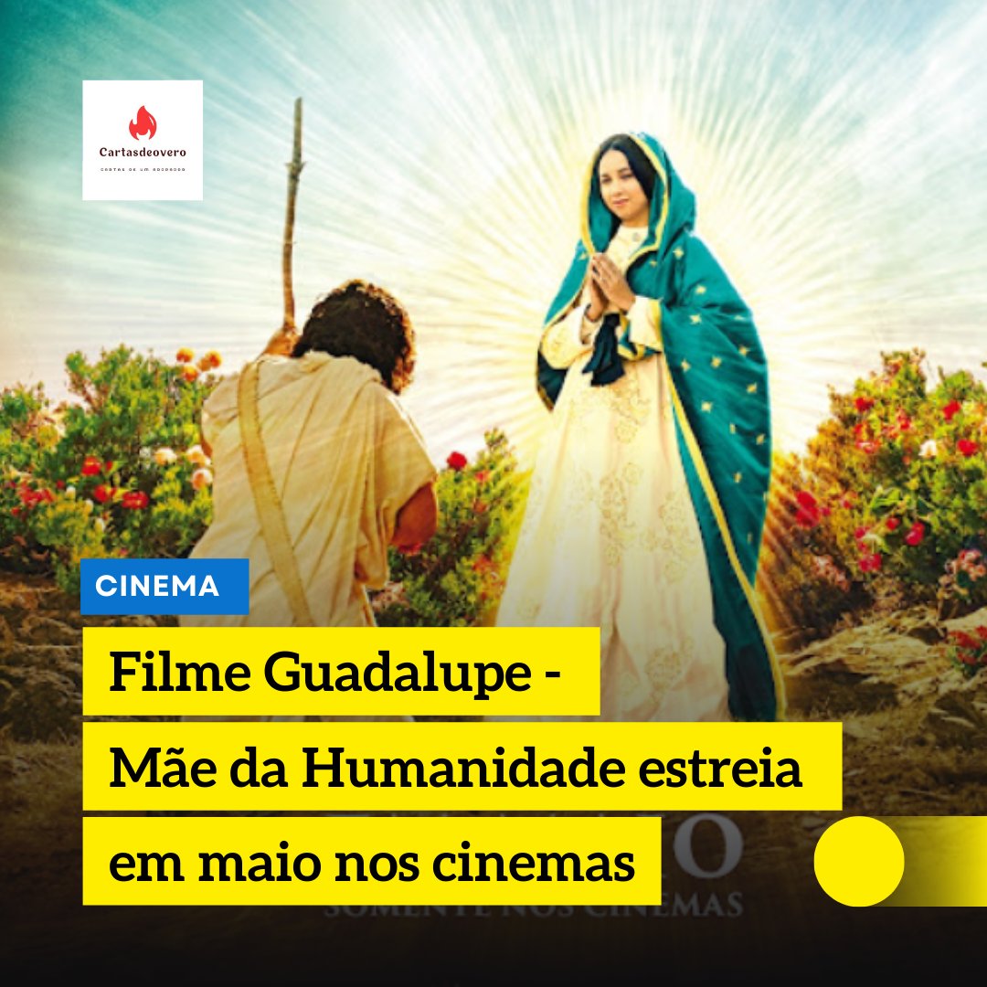 Cartasdeovero's tweet image. Distribuído pela Kolbe Arte, documentário traz história da Padroeira da América Latina e estará em cartaz a partir de 2 de maio nos cinemas.

Assistindo em São José dos Campos o valor de R$ 2.00 do ingresso será revertido Associação Guadalupe

#saojosedoscampos #sjcampos #cinema