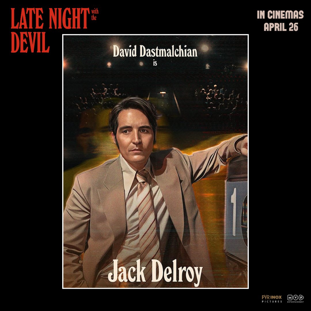 Watch the mesmerizing performance of David Dastmalchian, known for his roles in The Suicide Squad, Dune and Oppenheimer. He delivers a stellar performance in 'Late Night with the Devil' that you won't want to miss! . . . #LateNightWithTheDevil #LateNightWithTheDevilMovie